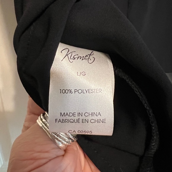 Kismet Black Blazer Style Blouse - Picture 6 of 6